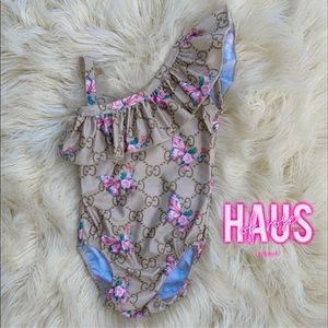 Butterfly one piece swimsuit